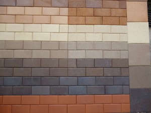 clay pavers phot